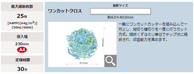 ワンカットクロス