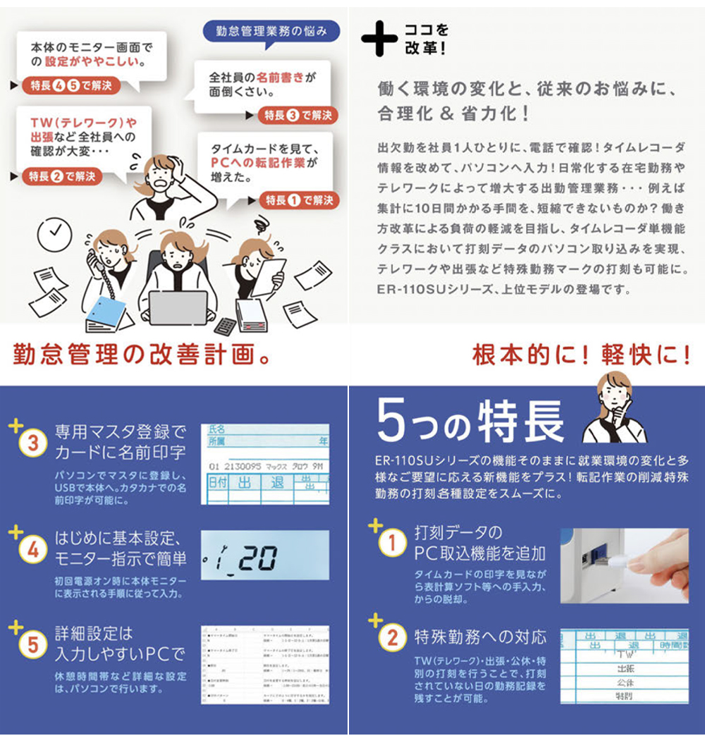 日本機器通販 / ER-110SUW/USB