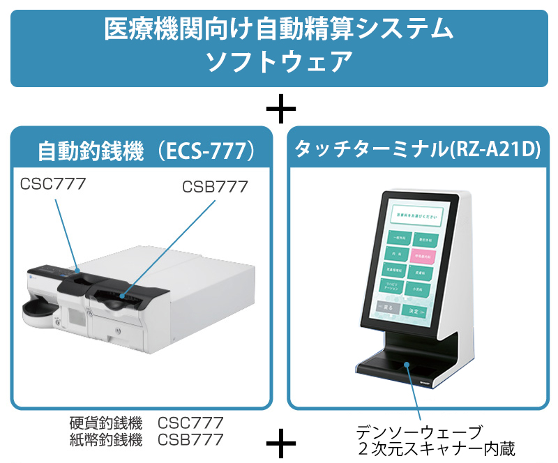 シャープ セミセルフ自動精算システム セット 医療機関向け の商品