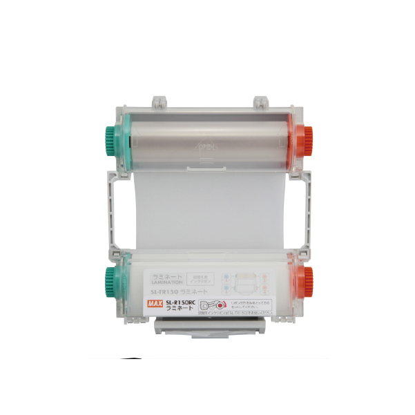 MAX マックス ビーポップ 100タイプ用 インクリボンカセット ラミネートリボンタイプ SL-R150RCラミネート IL92316|カッティング・プリンティングマシン