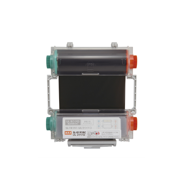 MAX マックス ビーポップ 100タイプ用 インクリボンカセット ULシート用タイプ SL-R191RC ULヨウクロ IL92322|カッティング・プリンティングマシン