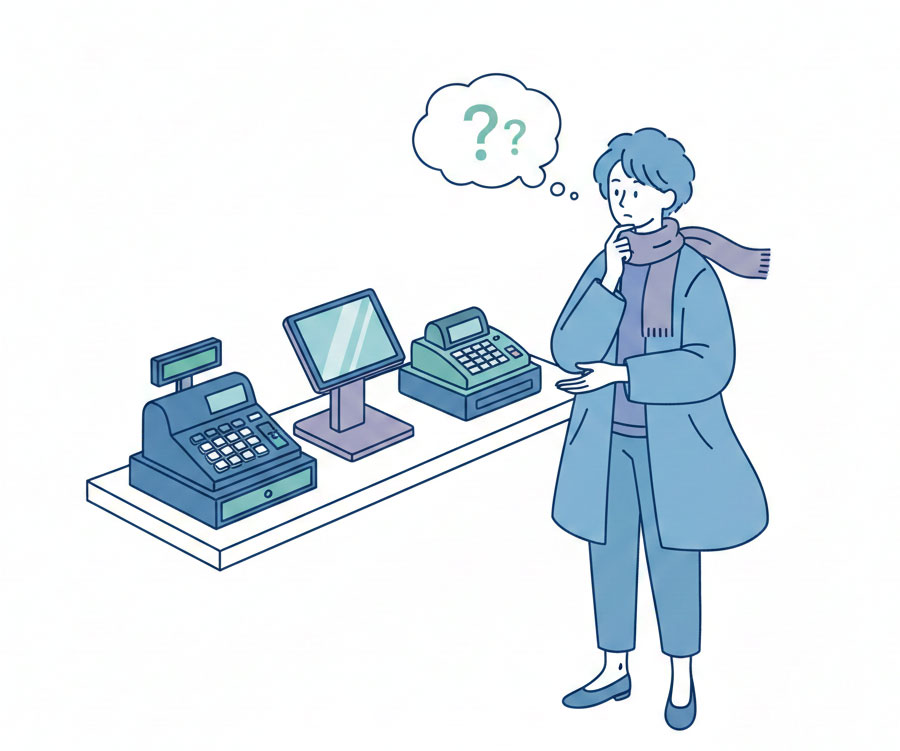 クローバー電子レジスターの選び方