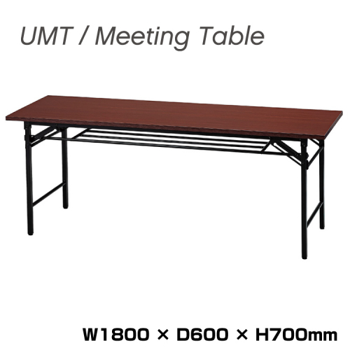 井上金庫 折りたたみテーブル UMT-1860R ローズ