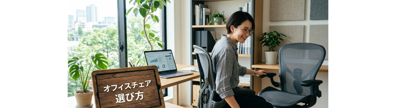 快適作業へ！オフィスチェア選びの基本と用途別おすすめメーカー4選！