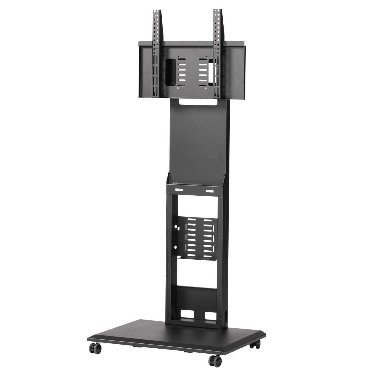 （テスト商品）予約受付(納期約1-2カ月) 【車上渡し】(組立作業必要品) SDS エス・ディ・エス 移動式壁寄せデジタルサイネージスタンド DS-WS45 43V型～65V型対応 (梱包重量/箱数：20kg×2箱)|デジタルサイネージ