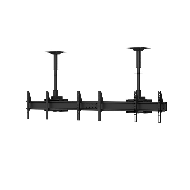 オプション 【車上渡し】(組立作業必要品) SDS エス・ディ・エス デジタルサイネージ用 3連天吊り金具 43インチタイプ CM-T3-BM431 (重量:38kg)