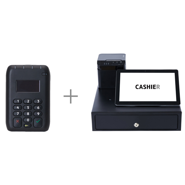 CASHIER タブレットPOS+カード型決済端末 M010セット