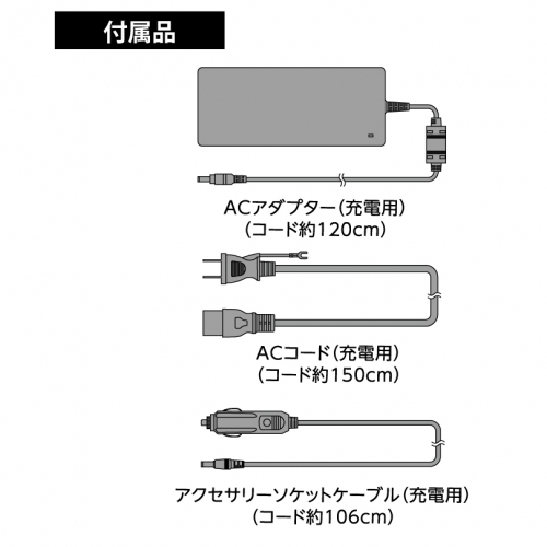 マスプロ電工 ポータブルバッテリーTLB200TW の商品ページ/日本機器通販