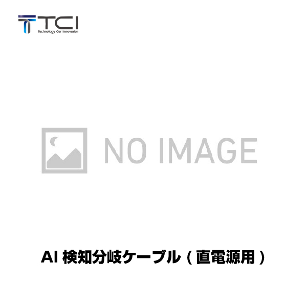 【同時購入限定】 TCI フォークリフト人検知AIカメラシステム用 AI検知分岐ケーブル(直電源用) AO3SPC-2 (※単品での注文時はキャンセルします)|同時購入商品