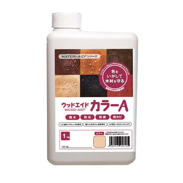 日本マテリエイド ウッドエイド カラーA 1kg 1本|【業務用品・業務用機器】