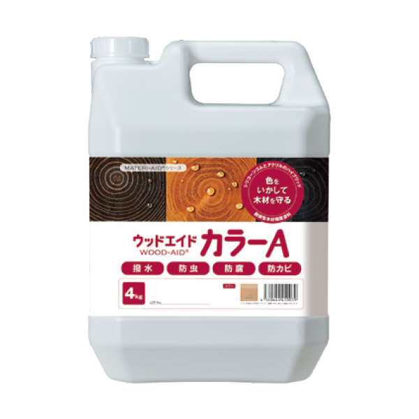 日本マテリエイド ウッドエイド カラーA 4kg 1本|【業務用品・業務用機器】