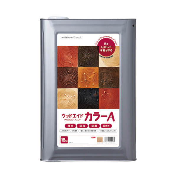 日本マテリエイド ウッドエイド カラーA 16kg 1本|【業務用品・業務用機器】