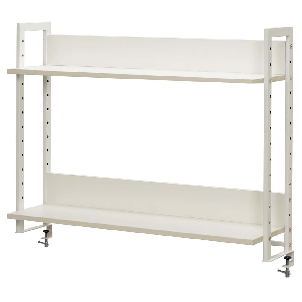 アール・エフ・ヤマカワ ワークデスクII上置ハイシェルフW1000 ホワイト (重量：13kg) GZUSRH2-1000WH|オフィスデスク