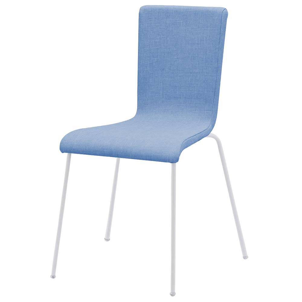 アール・エフ・ヤマカワ ファブリックチェア ジーンズ ホワイト脚 (重量：3.5kg) RFC-FPJNWF|オフィスチェアー