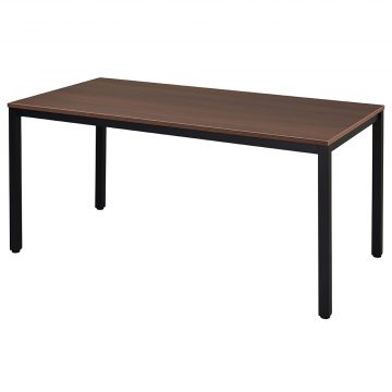 アール・エフ・ヤマカワ ミーティングテーブルW1500 ダークII×ブラック脚 (重量：24.5kg) RFD2-1575DB2TBL|会議用・ミーテングテーブル