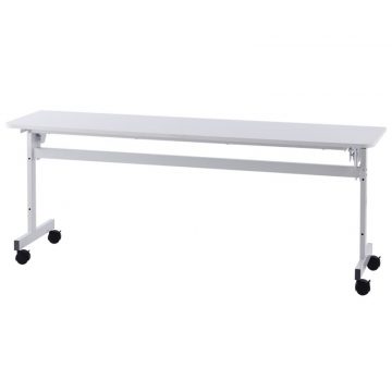 アール・エフ・ヤマカワ シンプルフォールディングテーブルII W1800×D450 ホワイト (重量：22kg) RFFT2-1845WH|会議用・ミーテングテーブル