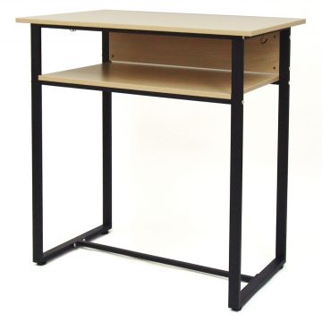 アール・エフ・ヤマカワ ハイデスク W1000×D600 ナチュラル (重量：23.5kg) RFHD-1060NA|オフィスデスク