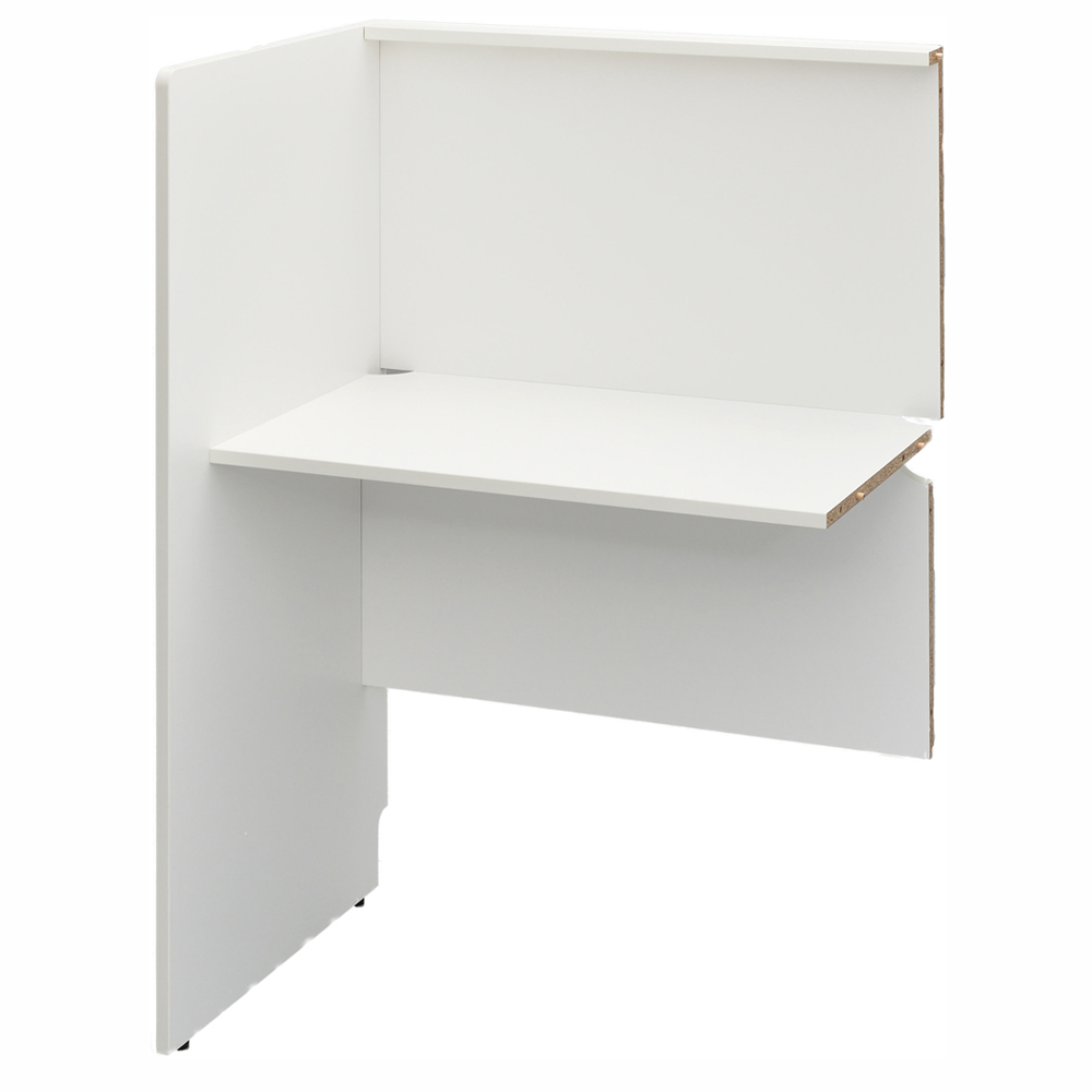 アール・エフ・ヤマカワ RFPCブース2 W800xD600 増連 ホワイト (重量：23kg) RFPCB2-8060ADWH|オフィスデスク