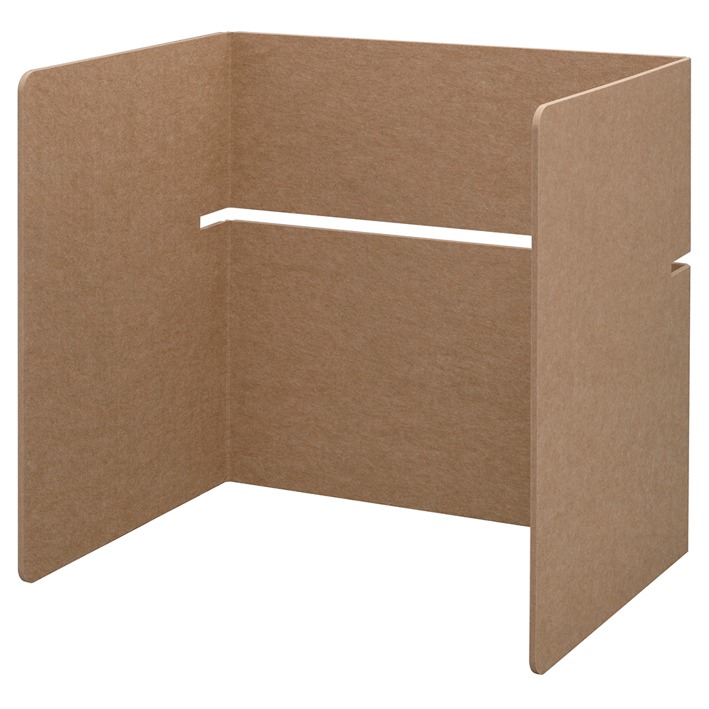 アール・エフ・ヤマカワ パーソナルブース オプションフェルトパネル ベージュ (重量：3kg) RFPSB-OPFPBE|オフィスデスク