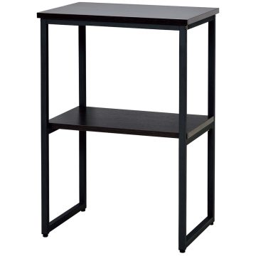 アール・エフ・ヤマカワ コンパクト電話機台 W500 ダークII (重量：7.5kg) RFTC-5073DB2|会議用・ミーテングテーブル