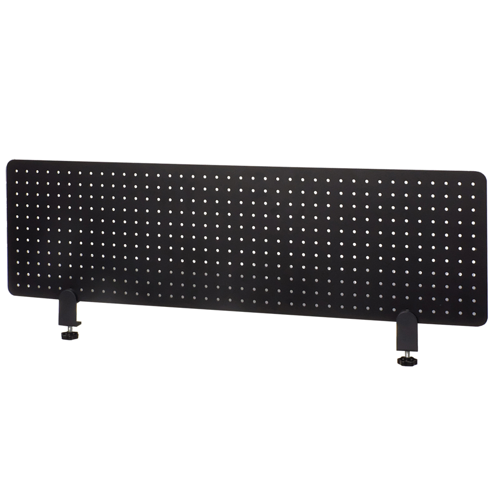 アール・エフ・ヤマカワ メタルデスクトップパネル W1000 ブラック クランプ型 (重量：4.8kg) SHDTP-PBK10|パーテーション