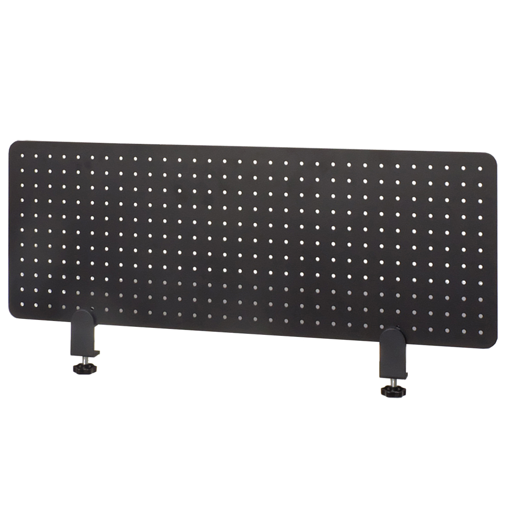 アール・エフ・ヤマカワ メタルデスクトップパネル W800 ブラック クランプ型 (重量：3.6kg) SHDTP-PBK8|パーテーション