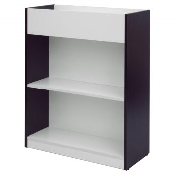 アール・エフ・ヤマカワ 木製プランターシェルフ ダークII (重量：33kg) SHPLS-DB2WH|シェルフ・収納棚