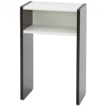 アール・エフ・ヤマカワ 木製テレフォンテーブル ダークII (重量：13.5kg) SHWA-002DB2|会議用・ミーテングテーブル