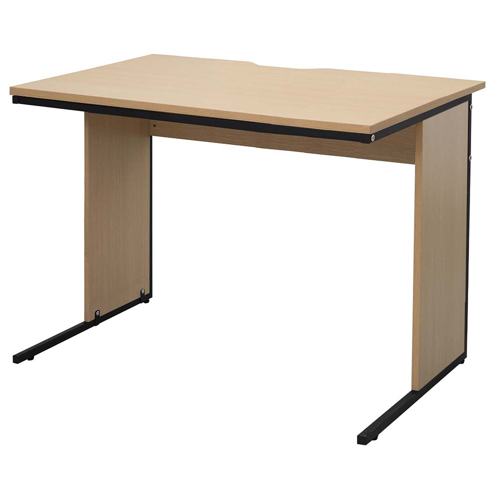 【車上渡し】アール・エフ・ヤマカワ ワークデスクII W1000×D700 ナチュラルII (重量：19.5kg) GZWD2-1070NA2|オフィスデスク