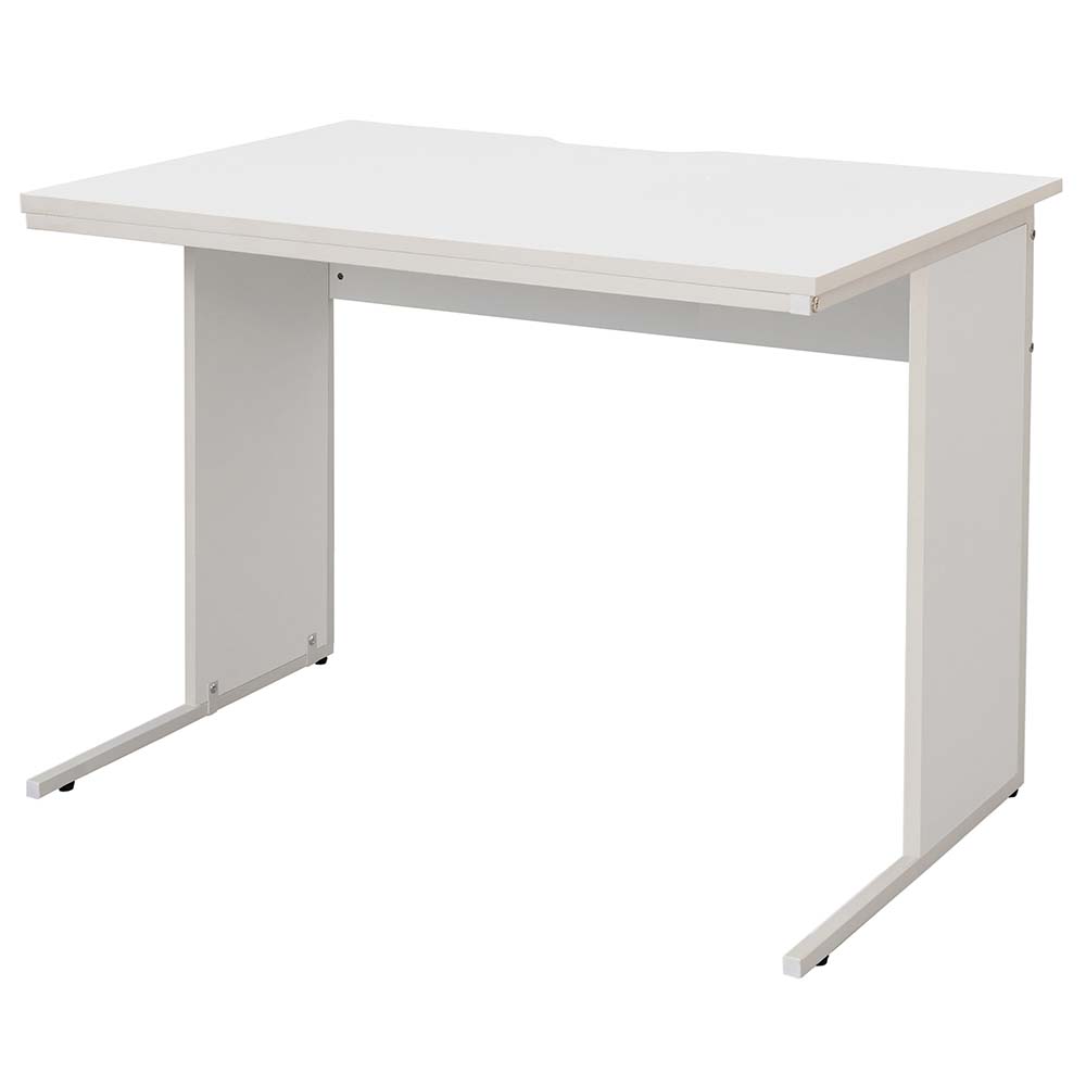 【車上渡し】アール・エフ・ヤマカワ ワークデスクII W1000×D700 ホワイト (重量：19.5kg) GZWD2-1070WH|オフィスデスク