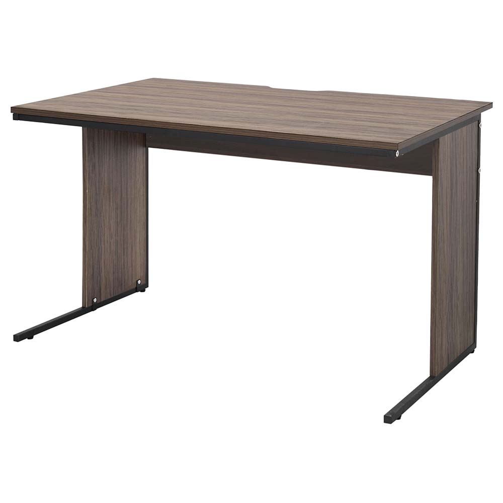 【車上渡し】アール・エフ・ヤマカワ ワークデスクII W1200×D700 ウォルナットII (重量：21.5kg) GZWD2-1270DM2|オフィスデスク