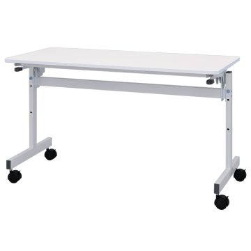 【車上渡し】アール・エフ・ヤマカワ シンプルフォールディング テーブルIII W1200×D600 ホワイト (重量：18.9kg) RFFT3-1260WH|会議用・ミーテングテーブル