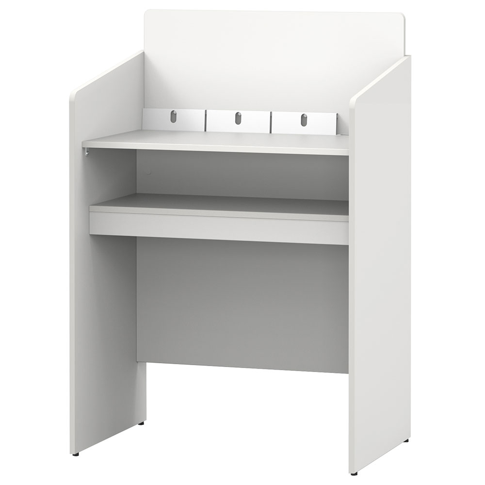 アール・エフ・ヤマカワ 記載台ハイ W900×D600 ホワイト (重量：44.5kg) RFKD-9060WHH|その他家具