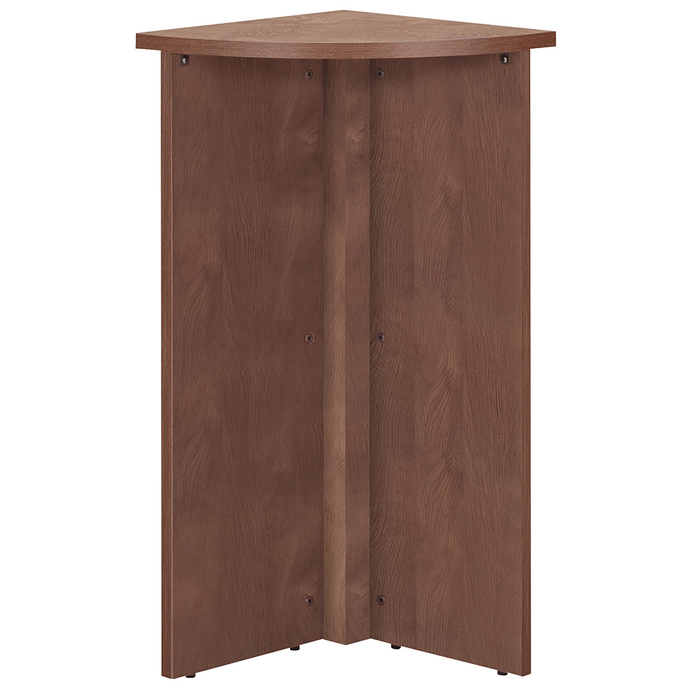 メーカー在庫限り アール・エフ・ヤマカワ ハイカウンター コーナー DMJウォルナットII (重量：12.5kg) RFPC-106MDM2|【オフィス家具】