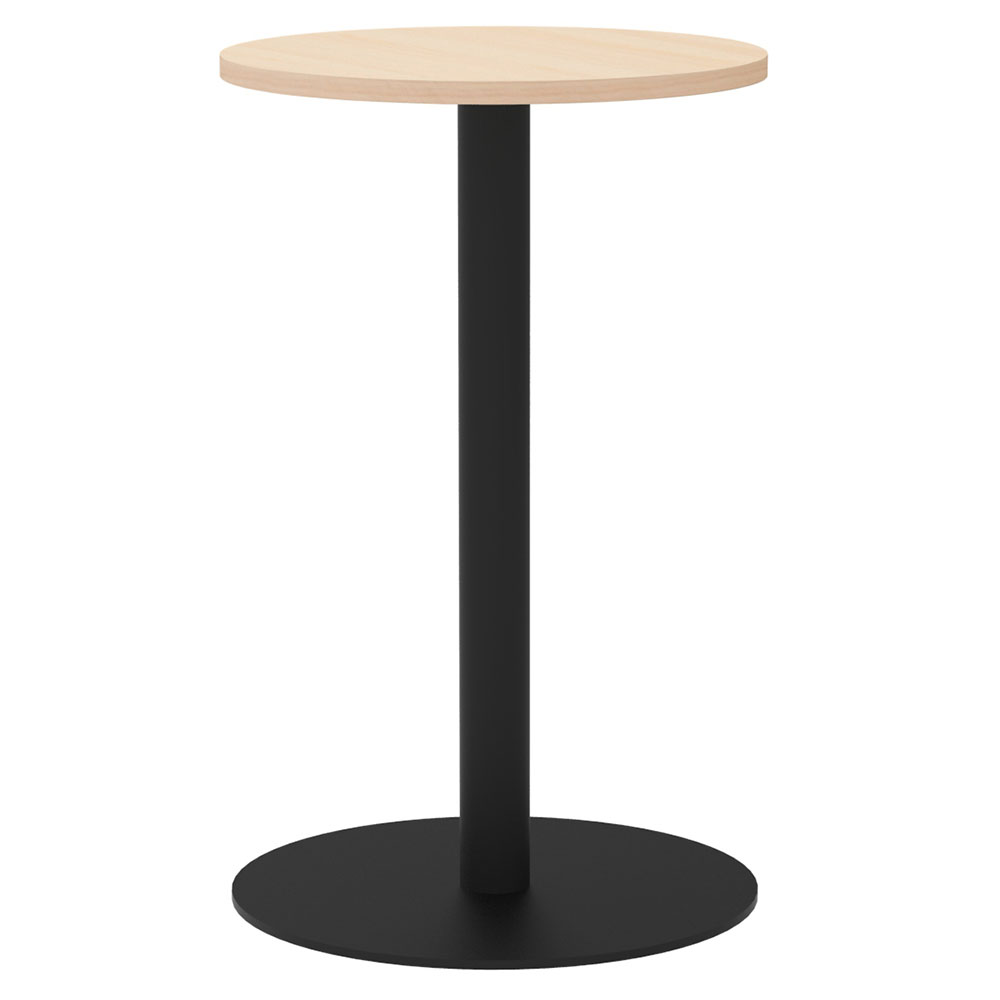 【車上渡し】アール・エフ・ヤマカワ リスタ カフェテーブル 丸形 φ450 ナチュラル (重量：15.3kg) RFRCT-450RNA|会議用・ミーテングテーブル