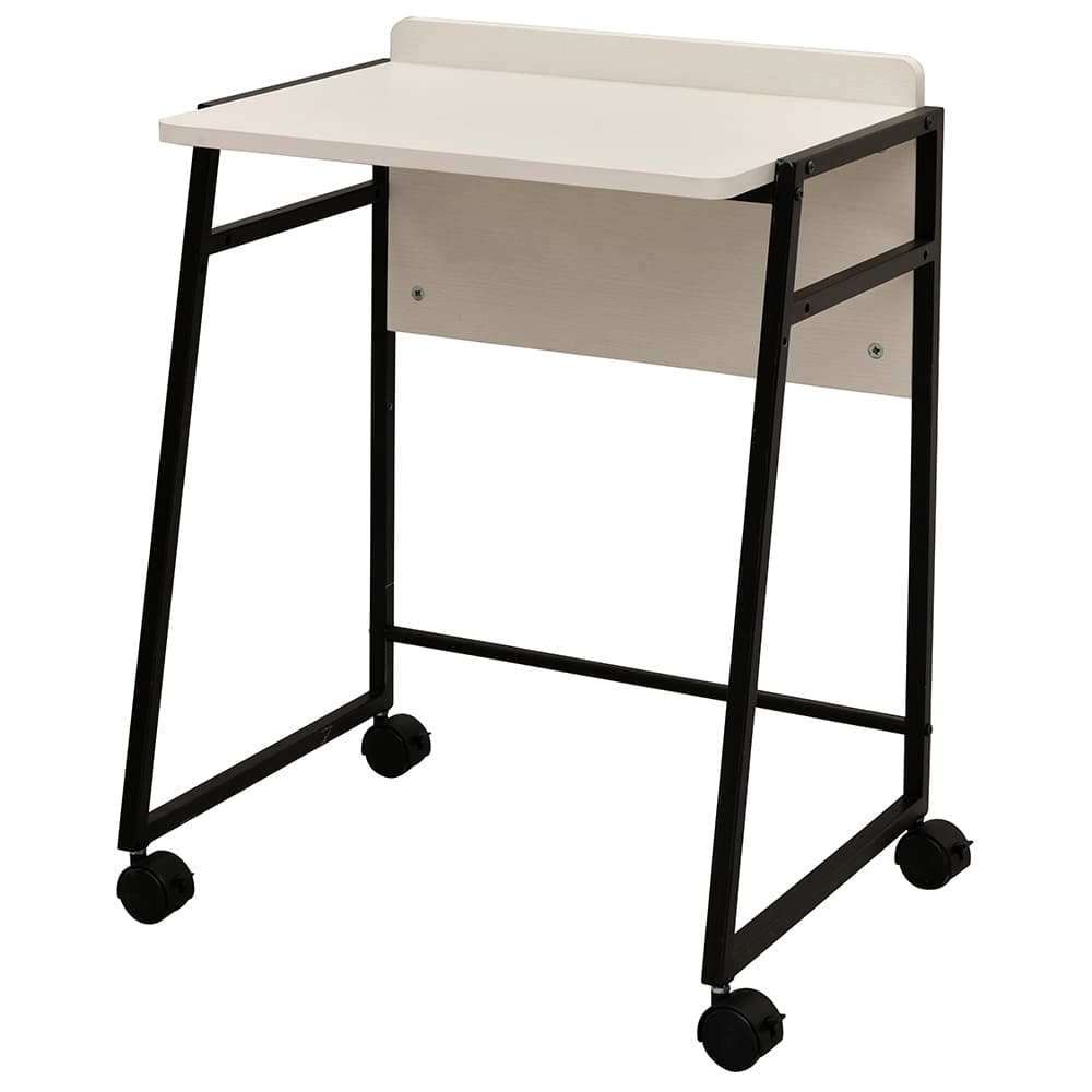 アール・エフ・ヤマカワ リル 2wayキャスターデスク ホワイトウッド (重量：9kg) RFWCD-5540WG|オフィスデスク