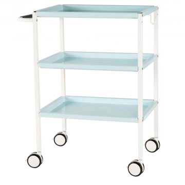 アール・エフ・ヤマカワ スチールワゴンII ブルー (重量：12.5kg) RFWG2-STBL|オフィスデスク