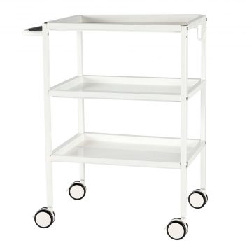 アール・エフ・ヤマカワ スチールワゴンII ホワイト (重量：12.5kg) RFWG2-STWH|オフィスデスク