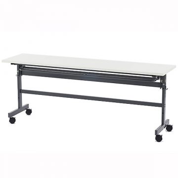 【車上渡し】アール・エフ・ヤマカワ スタンダードフォールディング テーブルIV W1800×D450 ホワイト (重量：25.7kg) SHFT-1845-4WH|会議用・ミーテングテーブル