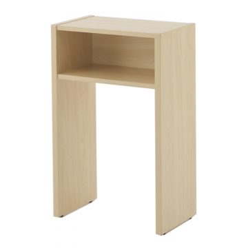 アール・エフ・ヤマカワ 木製テレフォンテーブル NJナチュラル (重量：13kg) SHWA-002NJ|会議用・ミーテングテーブル