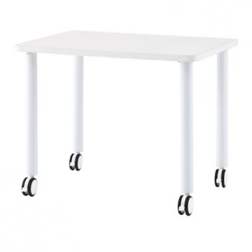 【車上渡し】アール・エフ・ヤマカワ エスティー SHシンプルインナーテーブル ホワイト (重量：8.7kg) Z-SHST-INWHW|会議用・ミーテングテーブル