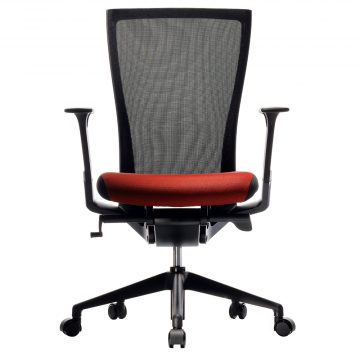 メーカー在庫限り アール・エフ・ヤマカワ T50チェア レッド  Z-T500FU-553B