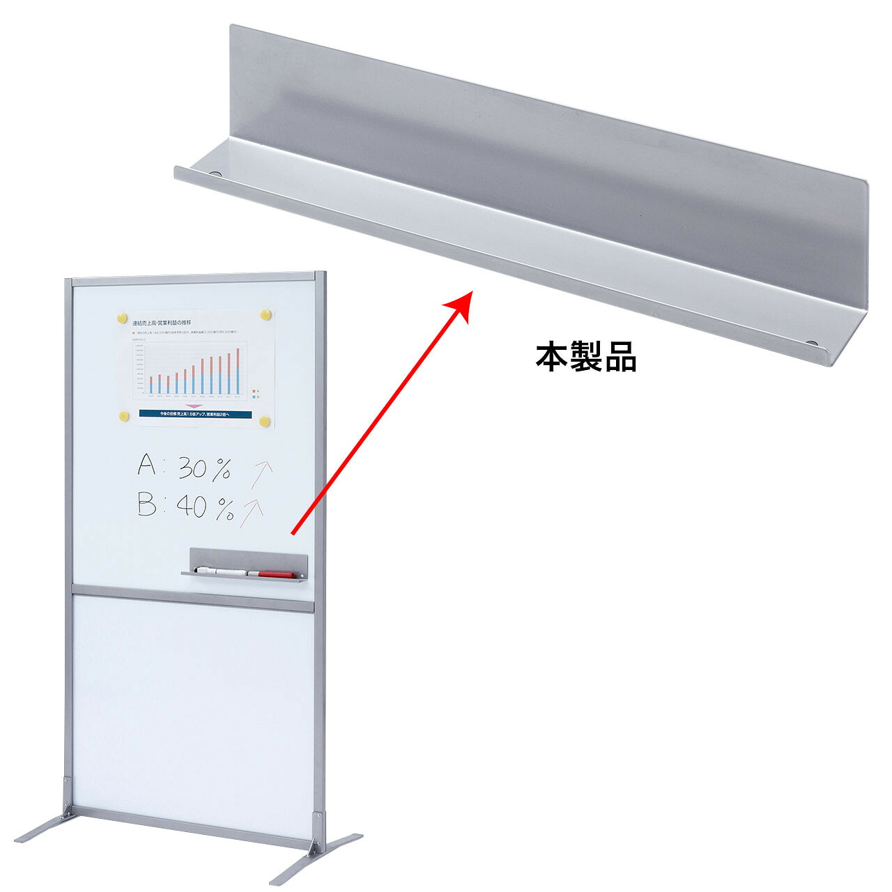 サンワサプライ トレイ (SPT-TRAY) ※完成品|その他店舗用品