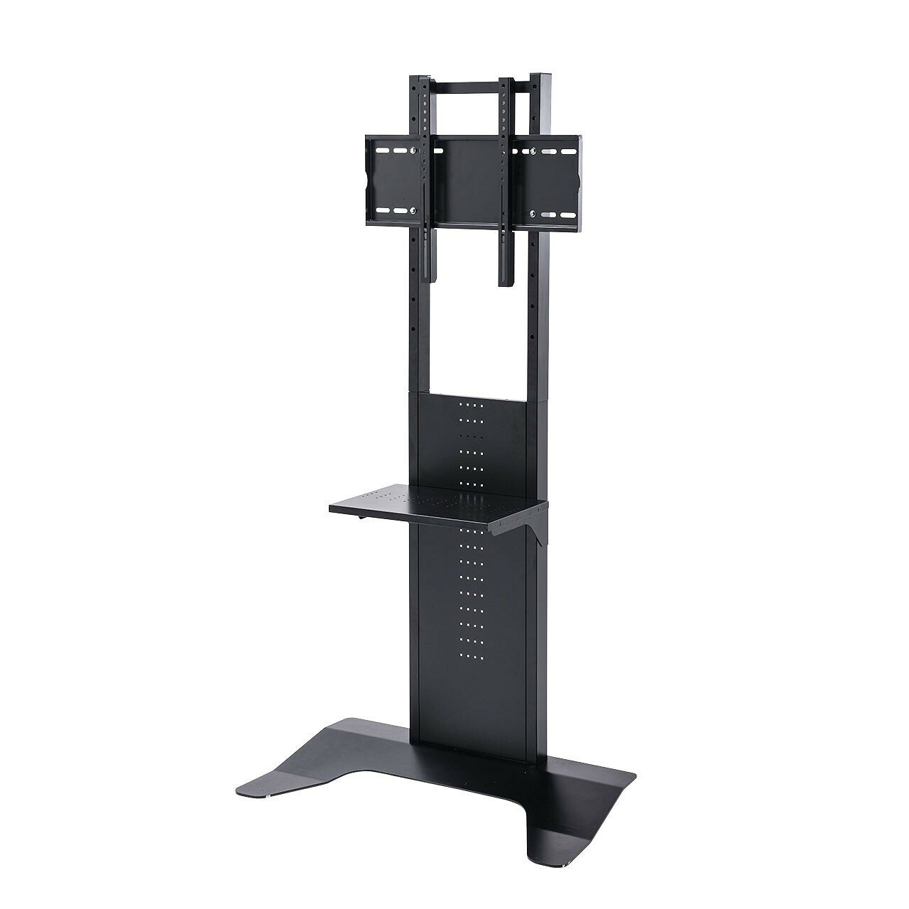 サンワサプライ 32～65インチ対応 壁寄せ液晶ディスプレイスタンド (CR-PL33BK) ※完成品|デジタルサイネージ