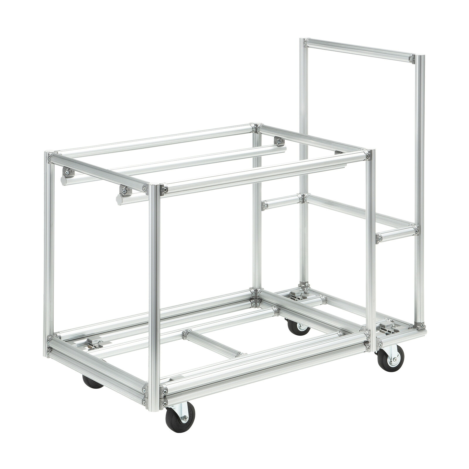 【車上渡し】 サンワサプライ アルミ製パイプカート (CART-FA15PRA) ※完成品 (重量：約10.5kg)|その他店舗用品