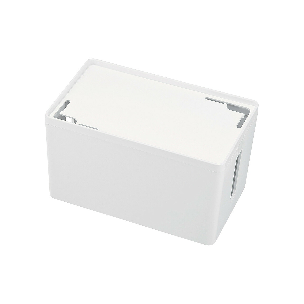 サンワサプライ ケーブル&タップ収納ボックス (CB-BOXP1WN2)|その他店舗用品