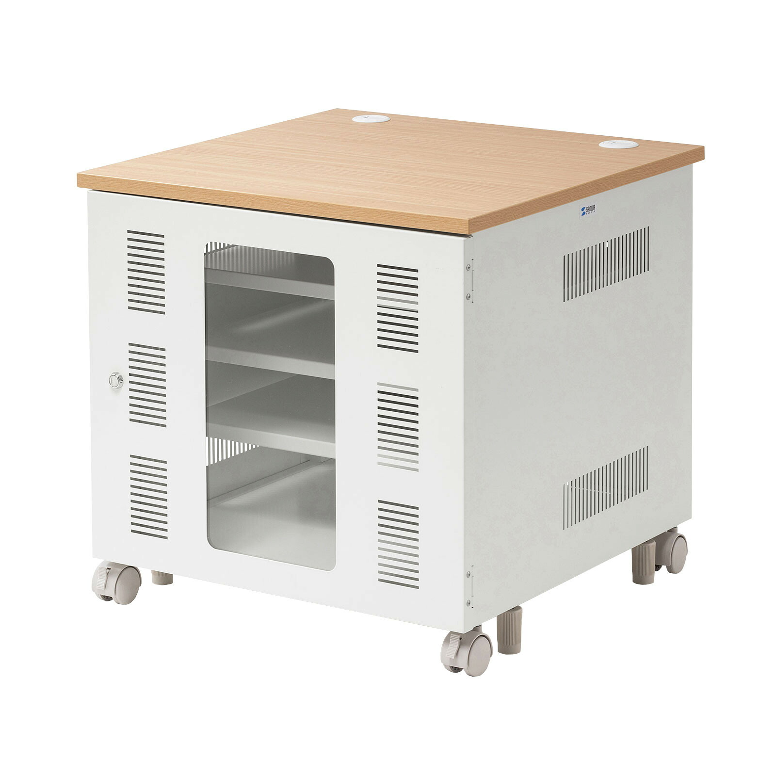サンワサプライ 19インチマウントボックス( 10U D600) (CP-501) ※お客様組立品|その他店舗用品