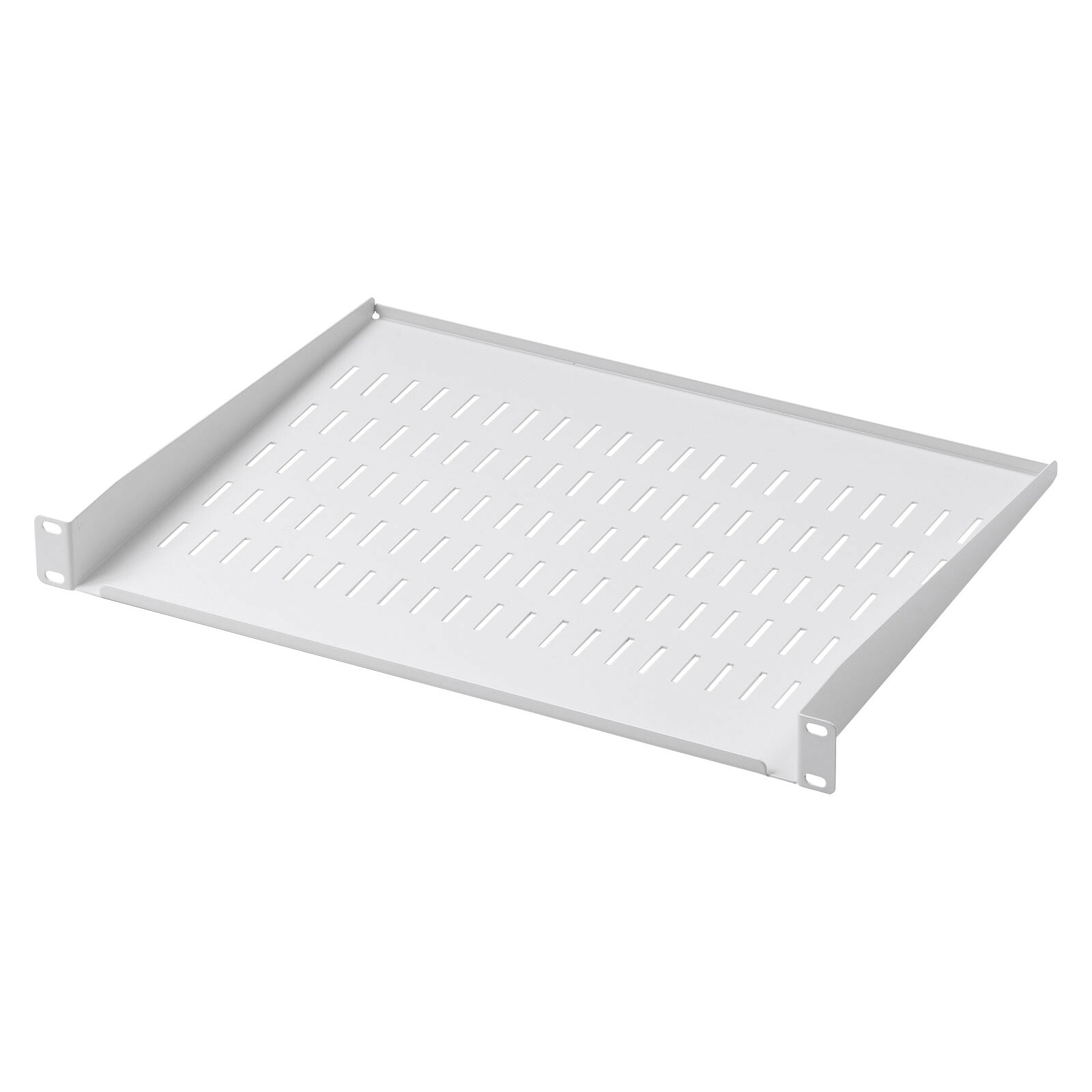サンワサプライ EIA用スリット付棚板(1U) (CP-NT1UW) ※完成品|その他店舗用品