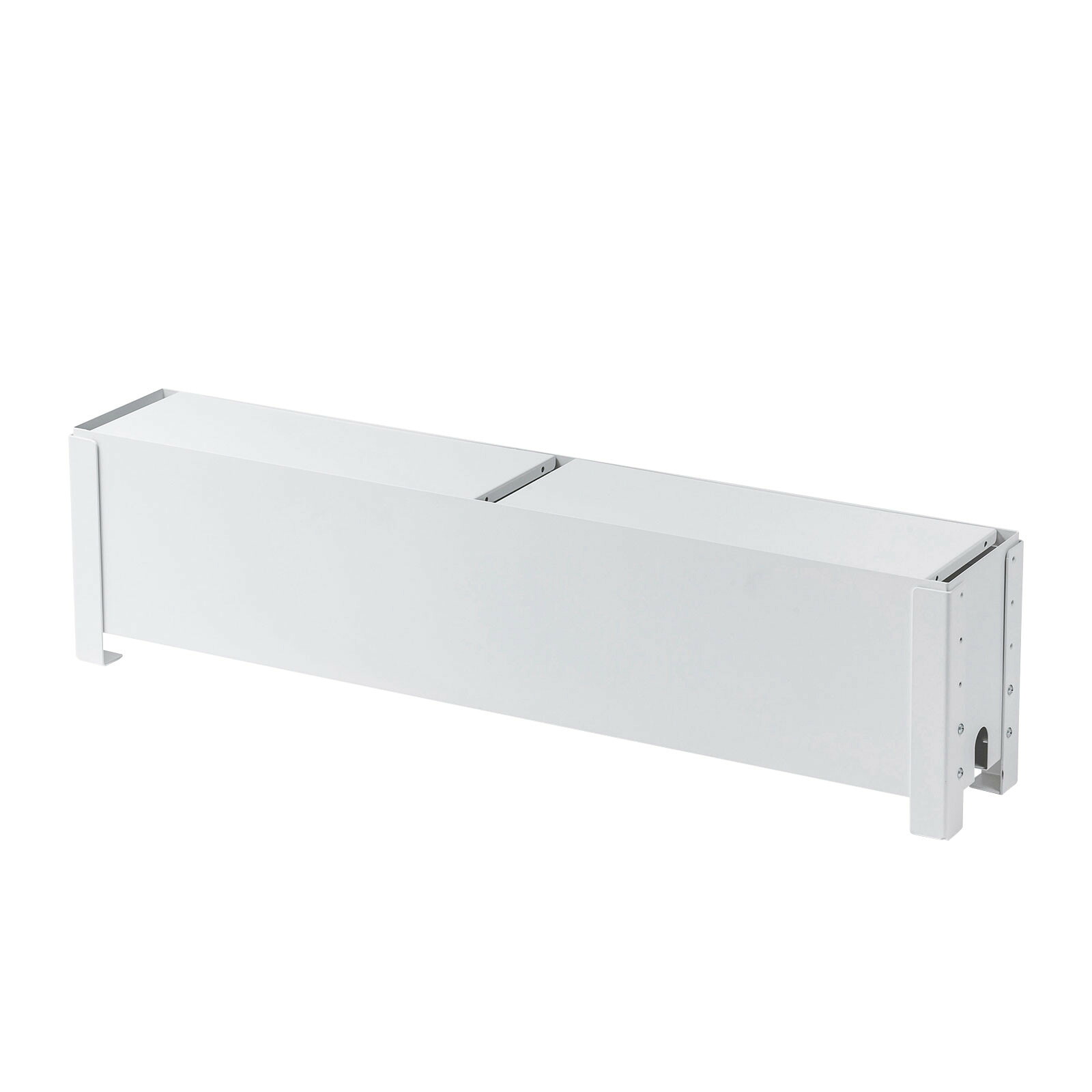 サンワサプライ ケーブル＆タップ収納ボックス (CB-BOXS9W) ※お客様組立品|その他店舗用品