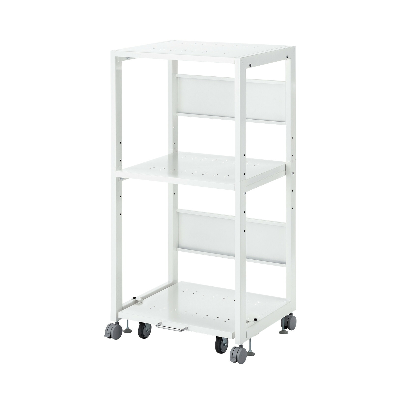 サンワサプライ 高耐荷重プリンタラック（W600） (LPS-T121H) ※お客様組立品